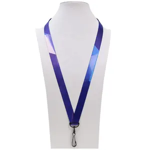 Wholesale Country Flag Colorful Wine Lanyard With Id Card Badge Holder RPET Custom Printed Lanyards Ribbon With Custom Logo