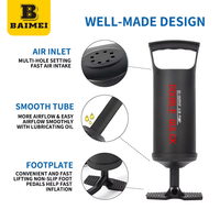 Pompe à air manuelle portable BAIMEI en PP pour kayak, SUP, bateau gonflable, planche à pagaie, sports nautiques de plein air compacts