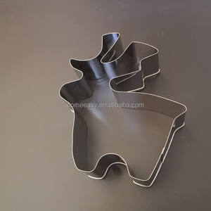 <span class=keywords><strong>Emporte</strong></span>-pièces de Noël en acier inoxydable en forme de cerf - Product Image 1