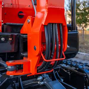 รถขุดขนาดเล็ก 1.5 ตัน พร้อมอุปกรณ์เสริมแบบกำหนดเอง ได้รับการรับรองมาตรฐาน CE และ EPA รถขุดไฮดรอลิกขนาดเล็ก - Product Image 5