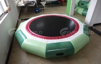 Funworldsport - Trampoline gonflable pour jeux aquatiques en plein air - Jouets aquatiques gonflables pour enfants