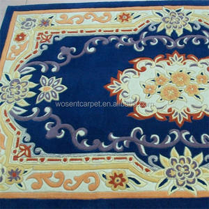 Alfombra Personalizada Grande Moderna con Diseño de Logotipo, Antideslizante, Hecha a Mano, de Acrílico/Lana/Nylon, para Hogar o Auto, con Diseño Gráfico Animado de Látex - Product Image 3