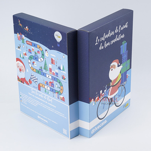 24 Ngày Advent Lịch Sô Cô La Hộp Quà Tặng Tốt Nhất Bán Rỗng Giáng Sinh Advent Lịch Hộp Cho Sô Cô La - Product Image 6