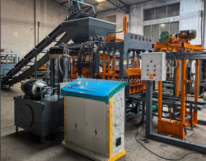 Mesin Blok otomatis pembuat bata QT4-15 mesin pembuat Blok beton di grambia Princess ditempa-uma - Product Image 6