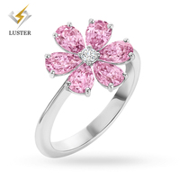 Modis — bijoux luxueux en forme de poire pour femmes, boucles pour le mariage, collier, anneau, or 18k, rose, 10k/14k