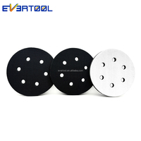 EVERTOOL Tampon de polissage en éponge avec interface de conversion, offrant un coussin essentiel pour le disque de ponçage pour s'adapter aux contours complexes