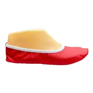 Ballerine Paloma in Poliestere e Spandex Rosse per Adulti, Scarpe da Danza per Spettacoli con Punta Rotonda - Product Image 1