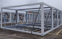 Structure de support intégrée Q235B, poutres principales, ossature de maison à construction rapide