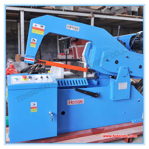 HS7132 HOTONMC <span class=keywords><strong>Petite</strong></span> <span class=keywords><strong>scie</strong></span> à arc horizontale en métal, tension mécanique, <span class=keywords><strong>scie</strong></span> automatique hydraulique, 3,0 kW, 600 kg - Product Image 6