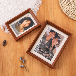 Cornice Fotografica Classica in Legno, Varie Dimensioni 6" 7" 8" <span class=keywords><strong>10</strong></span>" A4 per Decorazione Casa, Ufficio, Tavolo e Parete - Product Image 3