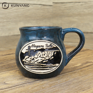 Nouveauté 2026 – Tasses à café en céramique personnalisées avec motif en relief, style nordique vintage, forme pot à lait - Product Image 3