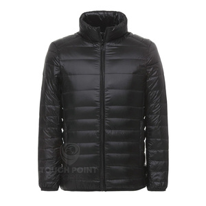 แจ็คเก็ตบอมเบอร์ผู้ชายขายดีสำหรับฤดูหนาว แบบบาง มีฮู้ด ซิป สีพื้น ระบายอากาศได้ดี มีไซส์พลัสไซส์ให้เลือก - Product Image 6