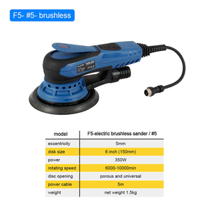 <span class=keywords><strong>Levigatrice</strong></span> Lucidatrice Elettrica Brushless da 6 Pollici, <span class=keywords><strong>Levigatrice</strong></span> Orbitale Rotativa Brushless con Eccentricità 5mm 3mm - Product Image 4