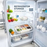 Boîte à goûter réutilisable en métal de 600 ml à 6 compartiments avec couvercles, boîte à lunch divisée pour enfants, boîte à bento en acier inoxydable