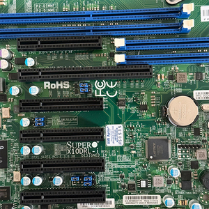 Super micro X10DRL-i Bo mạch chủ máy chủ X99 hai kênh, chipset C612, hỗ trợ chia tách M.2 DIY PCIE - Product Image 2