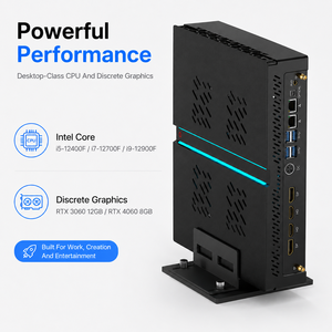 Intel Core เกม I9มินิพีซี <span class=keywords><strong>RTX</strong></span> <span class=keywords><strong>3060</strong></span> 12g GPU, มินิพีซี SO-DIMM DDR5คู่สล็อตจัดเก็บ4.0 NVMe สำหรับสตูดิโอสร้างสรรค์เวิร์กโฟลว์ - Product Image 1