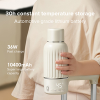 Bouilloire de chauffage électronique portable avec contrôle de la température pour chauffer l'eau du lait de bébé et la formule dans le ménage ou la voiture