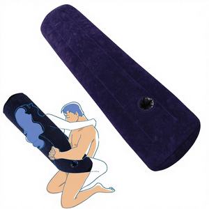 Nuevo Sofá Inflable de Flocado para Adultos, Cojín de Apoyo para Piernas y Glúteos, Ergonómico, Plegable, Lavable y Ligero - Product Image 4