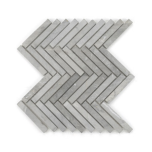 Mosaico Grey Arrows 30x30 cm 10 mm Finitura Opaca Bordi Irregolari Piastrella in Pietra Naturale - Product Image 3