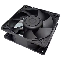 Ventilateur de refroidissement industriel silencieux à économie d'énergie Red Wind 120 mm DC 12 V sans balais pour la dissipation de la chaleur des équipements