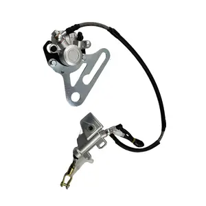 ESUM Pit Dirt Bike Traseira Hidráulica Freio Cilindro Mestre Freio Caliper Assy Para Motocicleta Motocross ATV KTM CRF YZF