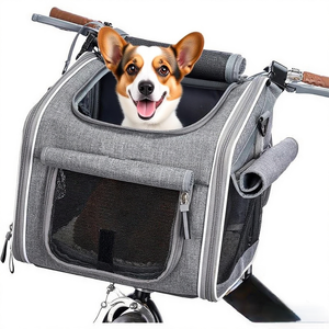 Sac à dos <span class=keywords><strong>de</strong></span> <span class=keywords><strong>transport</strong></span> <span class=keywords><strong>pour</strong></span> <span class=keywords><strong>chien</strong></span> personnalisé siège auto <span class=keywords><strong>pour</strong></span> petit chiot chat avec fenêtre en filet sac à dos <span class=keywords><strong>pour</strong></span> <span class=keywords><strong>vélo</strong></span> <span class=keywords><strong>panier</strong></span> <span class=keywords><strong>pour</strong></span> <span class=keywords><strong>chien</strong></span> ou chat - Product Image 3