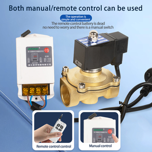 Normally Closed Waterproof Remote <strong>Control</strong> Solenoid <strong>Valve</strong> AC220V DN08 Wireless Remote <strong>Control</strong> <strong>Open</strong> and Close Water <strong>Valve</strong> - Product Image 4