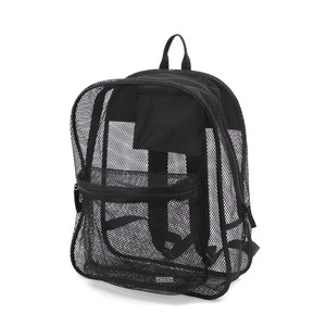 Sac à dos en maille semi-transparent robuste rembourré avec fermeture à glissière pour étudiants - Product Image 2