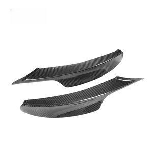 Pour Série 3 E90 E92 2009-2012, décoration d'angle de pare-chocs avant en fibre de carbone style MT - Product Image 4