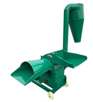 Machine à moudre le maïs entièrement automatique, broyeur à marteaux portable pour céréales, équipement de traitement des grains, moulin à farine