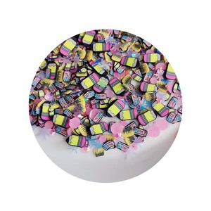 Mignon 500g 1000g Argile Polymère Retour École Saupoudre Mixte Crayon Règle Gomme Nail Art Décoration pour Noël Art Slime Shop - Product Image 3