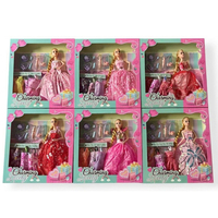 Ensemble de poupées de mode pour jeu de rôle, ensemble de poupées princesse de 11 pouces, ensemble de poupées à habiller pour filles