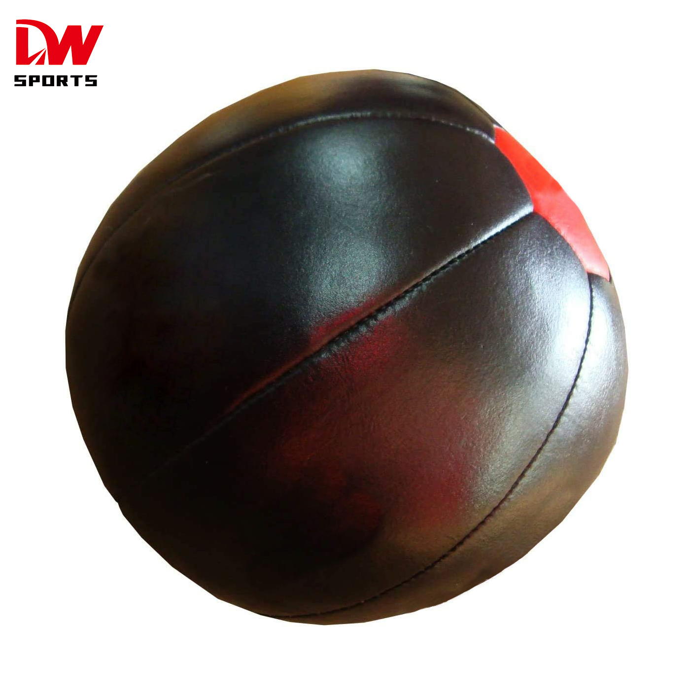 DW SPORTS Genuine Leather Medicine Balls for Abdominal Strength and Muscular Endurance Improvement