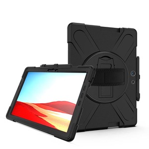 Đối Với <span class=keywords><strong>Microsoft</strong></span> Bề Mặt Pro X Dây Đeo Vai Và Tay Dây Đeo Trường Hợp Hậu Vệ Với 360 Xoay Chân Đế - Product Image 4