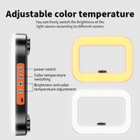 Anneau lumineux pour selfie Ym200, batterie, création de contenu YouTube, anneau lumineux LED, éclairage photographique pour studio et téléphone