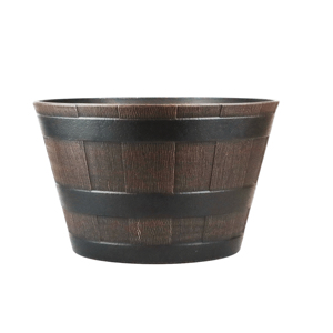 Macetas Grandes de Plástico PP con Diseño de Barril de Whisky, Duraderas y Ligeras, Personalización de Color, para Hogar y Jardín - Product Image 4