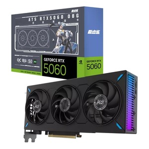 Tarjeta de Video GeForce RTX 5060 8GB OC GDDR7 DLSS4 para Juegos, con Triple Ventilador, para Computadoras de Escritorio - Product Image 1