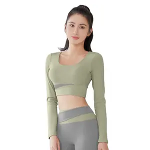 2023 seamless women's clothing sportswear sport bra spark sportswear coolmax fabric for sportswear