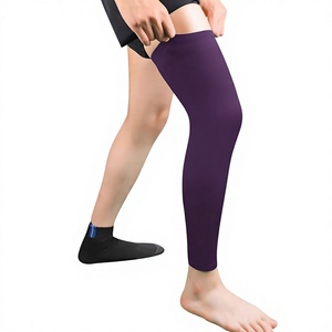 Codos y rodilleras profesionales de polipropileno, mangas de compresión para piernas, tejido que absorbe la humedad, transpirable, para entrenamiento en el gimnasio. - Product Image 1