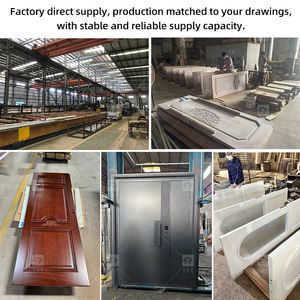 Portes <span class=keywords><strong>d</strong></span>'<span class=keywords><strong>entrée</strong></span> extérieures en acier pour maisons, portes de sécurité pour l'extérieur, portes en métal pour l'extérieur de l'usine - Product Image 3