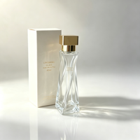 Flacon de parfum de luxe 40 ml en stock, nouveau design, flacon de parfum en verre avec vaporisateur, boîte et sac personnalisés