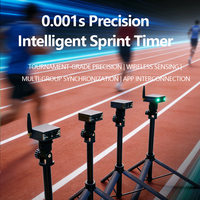 Cronómetro Infrarrojo 2026, Precisión de 0.001s, Exportación de Datos por APP, Equipo de Entrenamiento de Atletismo - Tipo 2 de Haz Pasante