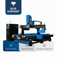 Routeur CNC de précision 1325 1530 5x10ft ATC pour le travail du bois avec tête d'agregat pour la fabrication de meubles en panneaux
