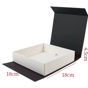 Boîtes en papier enduites magnétiques rigides universelles Xinrunjin Read-to-Ship UV/quatre couleurs/estampage à chaud pour la promotion de la maroquinerie - Product Image 1