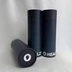 Pantaloni di biancheria intima opaca su misura in cartone Kraft calzini con tubo di carta bombola per vestiti scatola di imballaggio <span class=keywords><strong>t</strong></span>-shirt contenitore rotondo - Product Image 3