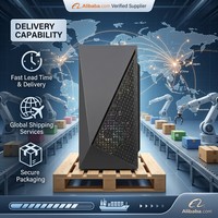 Boîtier d'ordinateur de bureau Mid-Tower en gros, boîtier PC Micro ATX pour bureau, châssis de bureau OEM pour pièces d'ordinateur
