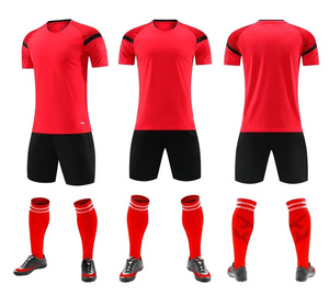 23-24 Short-Sleeved Unisex Soccer Wear Football Jersey Blank <strong>Referee</strong> <strong>Outfit</strong> for Teams September Promotion - Product Image 3