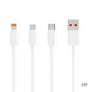 Factory Direct Sales HOGUO 120W Fully Compatible 2M Fast Charging Data Cable For Cellphone