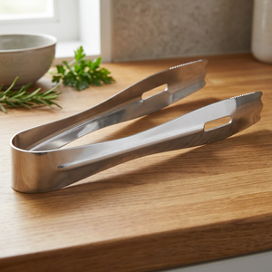 Stainless Steel Eco-Friendly Ice Tongs 200mm Durable Minimalist <b>Bar</b> <b>Tools</b> From Rajasthan - Product Image 2