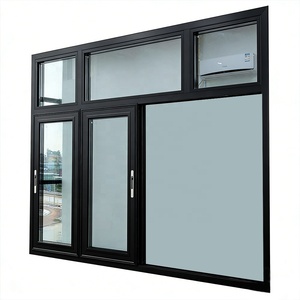 Fenêtres coulissantes en aluminium à double vitrage de conception moderne, fabrication en gros, profilés en aluminium de haute qualité pour fenêtres coulissantes - Product Image 3